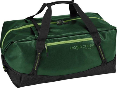 Çantë udhëtimi Eagle Creek Migrate 90L, duffel 90L, rezistente ndaj ujit, jeshile Forest