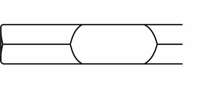 Aksesor prerës Bosch 1618600019, gjatësi 2520mm
