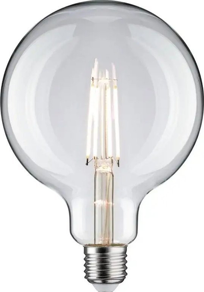 Llambë LED Paulmann Filament Globe, 230V, 1055 lm, xham i kthjellët