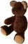 Lodër pelushi Manufaktura Misia Bear, 36 cm, kafe