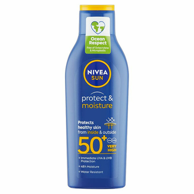 Losion Nivea Protect & Moisture SPF 50 Sun, 200 ml