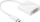 Adapter USB C në VGA Wentronic goobay 66260, Full HD 1920x1080, i bardhë