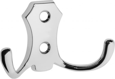 Varëse muri GTV Hook K2342B, 2 grepa, krom mat