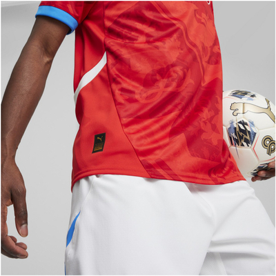Фудбалски дрес Puma Чешка Република Home 2024 25, официјален, црвен