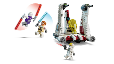 Set lodër LEGO Star Wars 75432 V-19 Starfighter Torrent, 567 pjesë, 3 minifigura, shumëngjyrësh