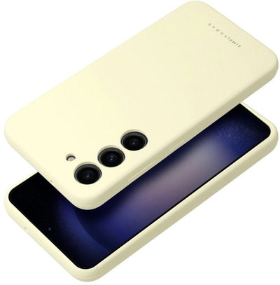 Maskë telefoni Roar Cloud Skin për Xiaomi Redmi 15C, silikoni, e verdhë e hapur