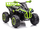 Quad elektrik për fëmijë Lean Toys GTS1199, bateri 12V, rrota EVA, i gjelbër