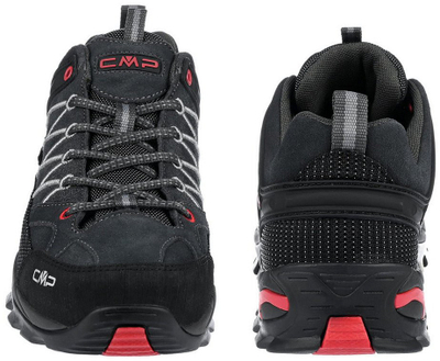 Këpucë trekking CMP Rigel Low WP M, lëkurë, taban FullOn GRIP, blu