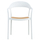 Kolltuk polipropileni Cleo 57x53x81cm (HM5935.01), bardhë/ bezhë