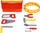 Set veglash Technok One, kuti organizuese, kompakte, shumëngjyrëshe