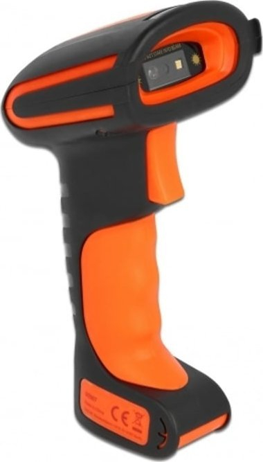 Skaner barkodash DeLOCK Industrial, 1D edhe 2D, 2.4 GHz edhe Bluetooth, i zi