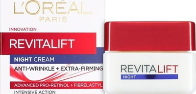 Krem nate L'Oréal Paris Revitalift, Pro Retinol, anti rrudha, 50ml
