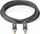 Аудио кабел Nedis Profigold, AUX 3.5mm машки машки, 5m, плетен