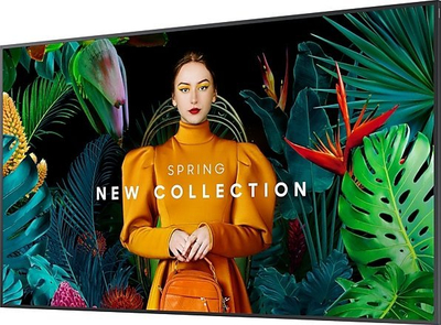 Monitor profesional Samsung QM55C, 55", 4K UHD, i zi