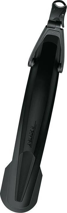 Mbrojtëse e pasme biçiklete SKS X-Blade Dark, për rrota 26" dhe 27.5", plastike, e zezë