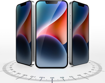 Mbrojtës ekrani 4smarts Second Glass Privacy, për iPhone SE gjenerata e 4-t, xham i temperu, me kornizë montimi
