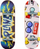 Lodër fingerboard Tech Deck Zero, set 2 copë, plastikë