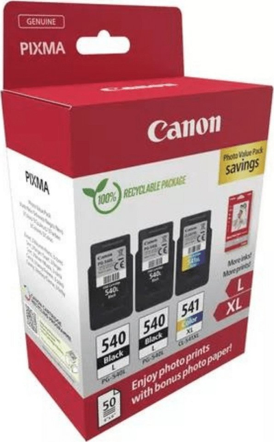 Кутија мастило за печатач Canon PG-560 CL-561, мултипак, со фотохартија