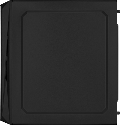 Kuti kompjuteri Aerocool CS-107 FRGB, mini tower, panel akrilik, e zezë