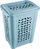 Kosh rrobash Keeeper Nordic, 60L, me kapak, blu nordik
