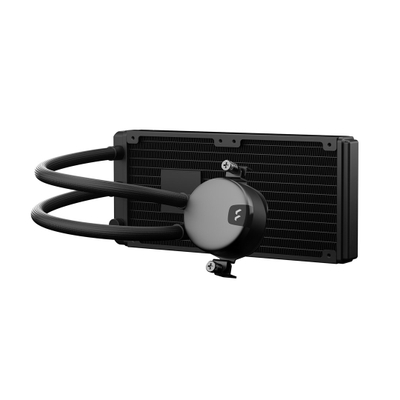 Ftohës uji për procesor Fractal Design Lumen S24 V2, 240 mm, ARGB, i zi