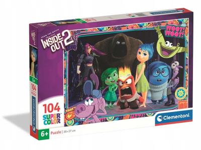 Puzzle Clementoni Disney Inside Out 2, 104 pjesë, shumëngjyrësh
