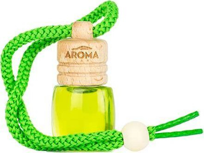 Освежувач за автомобил Aroma Car A63108, 6ml, мирис на лимон, зелен