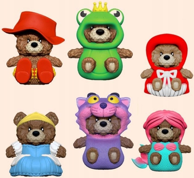 Lodër pelushi Strojnisie Fairy Tale Teddies Mad Cat, 1 copë, shumëngjyrëshe