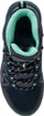 Këpucë trekingu Elbrus Eravica Mid WP GC, për goca, me membranë Waterproof, blu të errëta