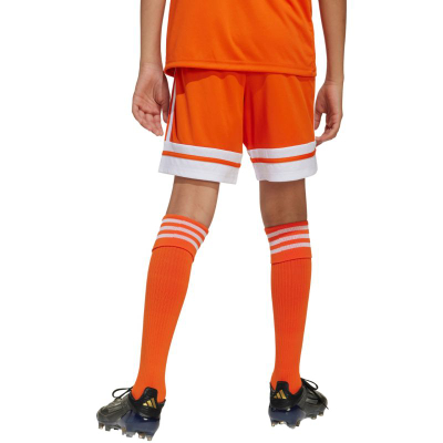 Детски фудбалски шорц adidas Squadra 25 Jr, Aeroready, рециклиран полиестер, црни