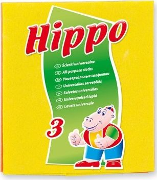 Lecka universale Hippo, set 3 copë, 36x34 cm, shumëngjyrëshe