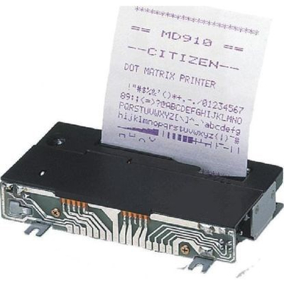 Mekanizëm printeri matricial Citizen MD911SS, 5V, 40 kolona, pa dorezë, i zi
