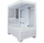 Куќиште за персонален компјутер White Shark Squalo GCC-2304, M-ATX, калено стакло, бело