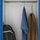 Dollapi metalik Jan Nowak JULIA me 4 dyer, 1850x800x450 mm, gri me blu