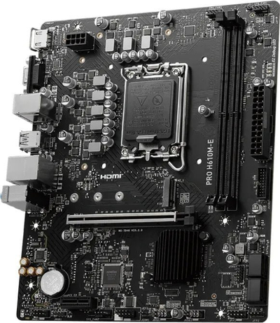 Pllakë amë MSI PRO H610M-E