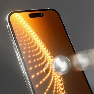 Mburojë ekrani SBS Smartphone Glass për iPhone 17, xham D3O, transparente