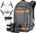 Çantë shpine fotografike Lowepro Whistler BP 350 AW II, rezistente ndaj motit, portokalli