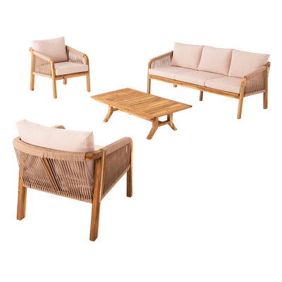 Set kopshti Rosswell 4-pjesësh (HM6084.02), bezhë