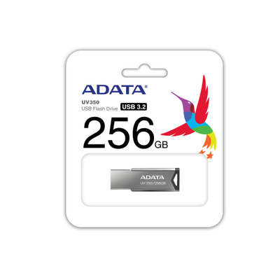 USB flash ADATA UV350, 256GB, USB 3.2, argjend