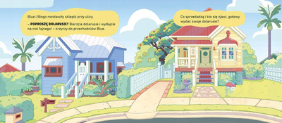 Libër me magnetë Bluey Let’s Play Outside, me figura, shumëngjyrësh