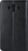 Këllëf flip TelForceOne për Huawei Y6P, lëkurë eko, me portofol, i zi