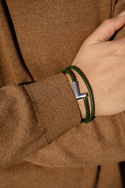 Byzylyk Lacoste Swarm, i argjendtë/gjelbër