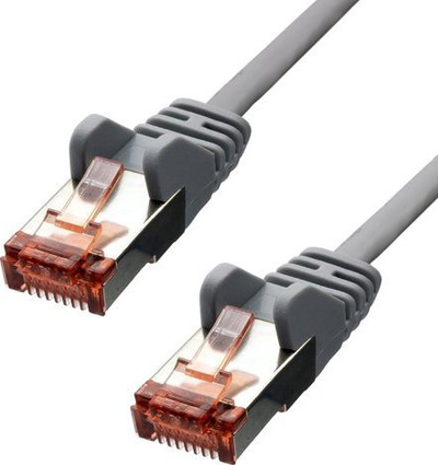 Kabllo interneti ProXtend CAT6 F UTP, 15m, PVC, gri