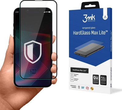 Xham mbrojtës 3MK HardGlass Lite për iPhone 14 13 Pro 13, 9H, 0.3mm, transparent