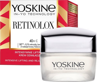 Krem fytyre Yoskine Retinolox Day and Night 40+, kundra rrudhave, 50 ml
