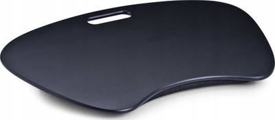 Tavolinë laptopi Zeller Lap Tray, MDF, 59x40x6 cm, e zezë