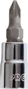 Bit kaçavidë Proline PZ2, insert 1/4", 37mm, metalik
