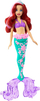Kukull sirenë Disney Princess Ariel HLW00, ndryshim boje, lodër me ujë, shumëngjyrëshe
