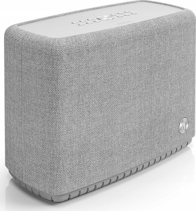 Altoparlant portativ Audio Pro A15, Bluetooth WiFi multi-room, gri e hapur