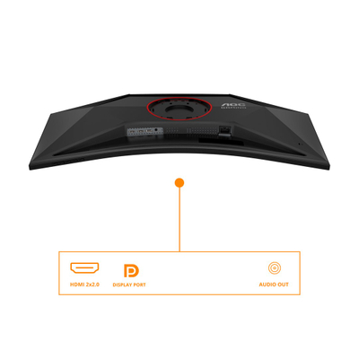 Гејминг монитор AOC CU34G4, 34\", Wide Quad HD, црн